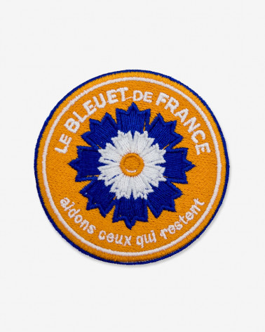 Boutique Bleuet de France - Patch brodé Bleuet de France